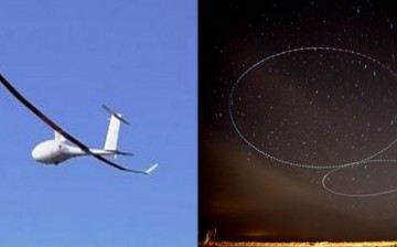 VA001 flew for 56 hours over New Mexico, setting a new world record for flight duration for its weight class.          