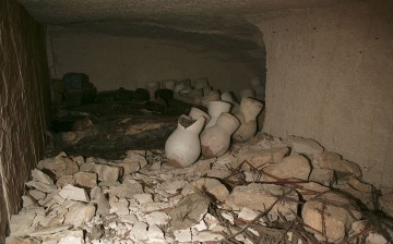 A general view shows the first tomb to be discovered in the Valley of the Kings since King Tut's in 1922 on February 10, 2006 in Luxor Egypt. 