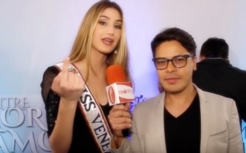Miss Venezuela 2015 Mariam Habach attends the Explosion Creativa event.