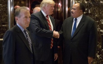 Martin Luther King III met with Donald Trump