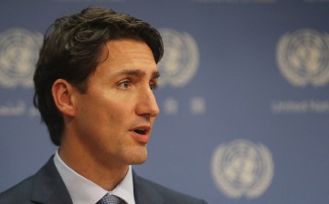 Canadian Prime Minister Justin Trudeau speaks at a news conference on Sept. 20, 2016 in New York City.