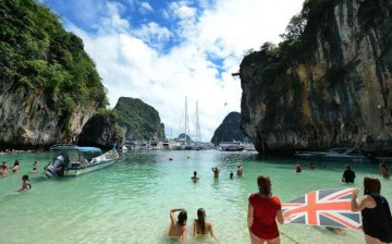 Tourists flock to Thailand for its pristine beaches.