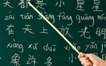 Teaching Mandarin.           