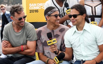 Tom Cavanagh, Keiynan Lonsdale and Carlos Valdes of The Flash attend the IMDb Yacht at San Diego Comic-Con 2016: Day Three at The IMDb Yacht on July 23, 2016 in San Diego, California.