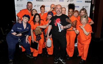 The cast of 'Orange is the New Black' poses backstage at the 61st Annual Obie Awards at Webster Hall on May 23, 2016 in New York City. 
