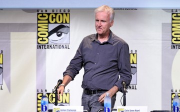 Director James Cameron attends the 'Aliens: 30th Anniversary' panel during Comic-Con International 2016 on July 23, 2016.