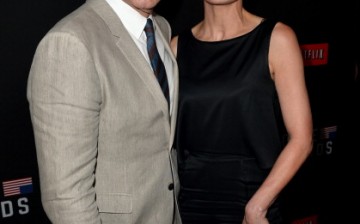 Executive producer/actor Kevin Spacey and actress Robin Wright arrived at the special screening of Netflix's “House of Cards” Season 2 at the Directors Guild Of America on Feb. 13, 2014 in Los Angeles, California. 
