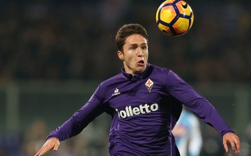 Fiorentina forward Federico Chiesa.
