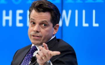 Assistant to the U.S. President Donald Trump Anthony Scaramucci attends a meeting in Davos.