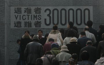 People pay their respects at the Memorial Hall of the Victims in the Nanjing Massacre on Dec. 13, 2007 in Nanjing of Jiangsu Province, China. 