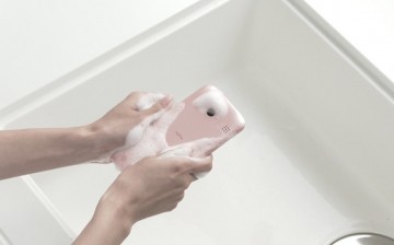 Kyocera’s Rafre is a soap foam-resistant and waterproof smartphone with mid-range specs. 