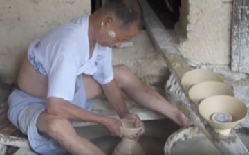 Porcelain making in Jingdezhen, Jiangxi Province, China.