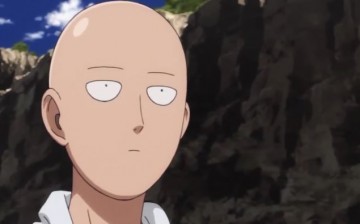 Saitama went bald training in the One Punch Man anime series.
