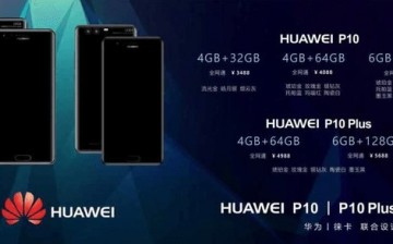 Here is a leaked document that shows the pricing of the Huawei P10 and Huawei P10 Plus upcoming flagship smartphones