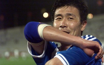 Hao Haidong (pictured), China's legendary striker, is now seeing his son slowly following in his footsteps by signing with the B-team of La Liga side Granada.