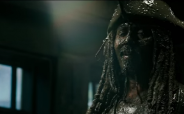 A mud-drenched Jack Sparrow returns in 