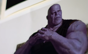 The villain Thanos as featured in the latest teaser for 
