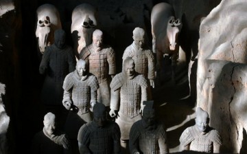 The Terracotta Army, one of China’s top destinations for tourists and situated in the city of Xi'an in Shaanxi province, has a full-scale copy in Anqing City, Anhui.