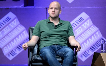 Daniel Ek speaks onstage during 'You Want Another Revolution' at the Vanity Fair New Establishment Summit at Yerba Buena Center for the Arts on October 8, 2014 in San Francisco, California.   
