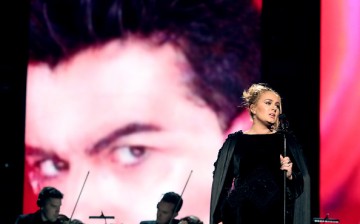 Adele during The 59th GRAMMY Awards at STAPLES Center on February 12, 2017 in Los Angeles, California.