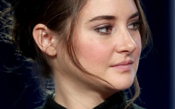 Actress Shailene Woodley of the series 'Big Little Lies' speaks onstage during the HBO portion of the 2017 Winter Television Critics Association Press Tour at the Langham Hotel on January 14, 2017 in Pasadena, California. 
