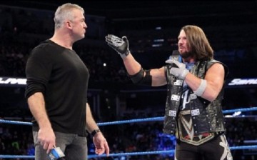 Shane McMahon and A.J. Styles