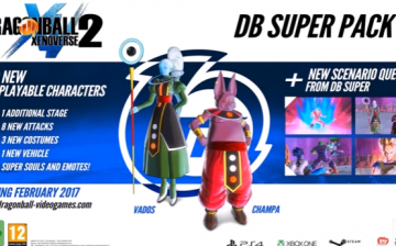The angel Vados and god of destruction Champa are characters in 'Dragon Ball Xenoverse 2.'
