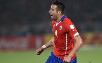 Cagliari and Chile midfielder Mauricio Isla.