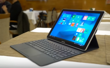 The 12-inch render of the Samsung Galaxy Book was unveiled at the 2017 MWC. 