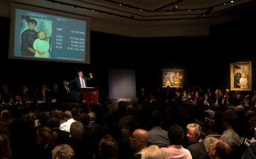 The most expensive art pieces in the world are auctioned at Christie's.