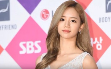 Girl's Day member Hyeri arrives at the red carpet of the 2016 SBS drama awards at SBS Prism Tower on Dec. 31, 2016 in Seoul, South Korea.