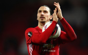 Manchester United striker Zlatan Ibrahimović.