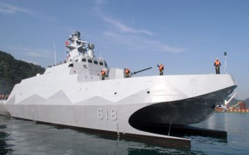 ROC Navy Tuo Jiang corvette.               