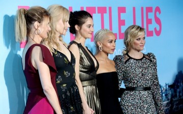 Laura Dern, Nicole Kidman, Shailene Woodley, Zoe Kravitz, and Reese Witherspoon attend the premiere of HBO's 'Big Little Lies' at TCL Chinese Theatre on February 7, 2017 in Hollywood, California.