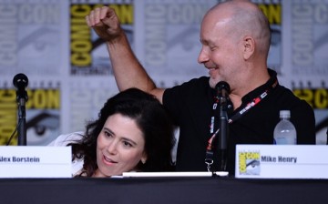 Alex Borstein and Mike Henry attend the 'Family Guy' panel during Comic-Con International 2016 at San Diego Convention Center on July 23, 2016 in San Diego, California.