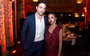 Robert Pattinson and FKA Twigs attend the 2016 Los Angeles Dance Project Gala at The Theatre at Ace Hotel Downtown LA on December 10, 2016 in Los Angeles, California. 