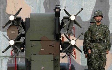 The Taiwanese military has already developed land-to-air missiles poised for attacking mainland China.