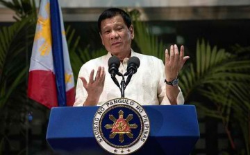 Philippine President Duterte said that he trusts that China will not build anything on the Scarborough Shoal.