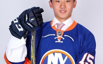 Andong Song is the first Chinese ice hockey player to be drafted by the NHL. 