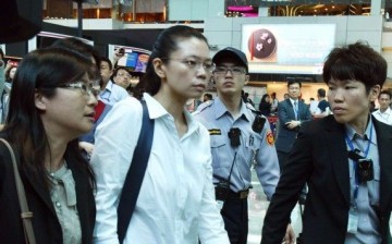 Lee Ching-yu, wife of Taiwanese pro-democracy activist Lee Ming-che, was refused entry into China.
