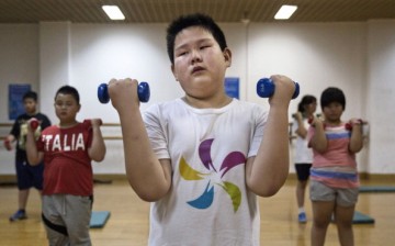 Chinese Students Attend Summer Camp For Overweight Kids