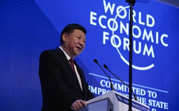 Chinese President Xi Jinping at Davos Summit