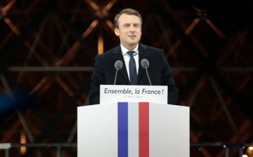 French President-Elect Emmanuel Macron