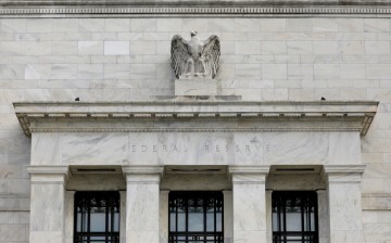 The Federal Reserve building is pictured in Washington, DC, U.S.