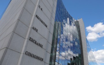 Signage is seen at the headquarters of the U.S. Securities and Exchange Commission (SEC) in Washington, D.C., U.S.