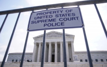 The Supreme Court building is seen in Washington, U.S.