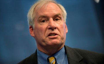 The Federal Reserve Bank of Boston's President and CEO Eric S. Rosengren speaks in New York, 