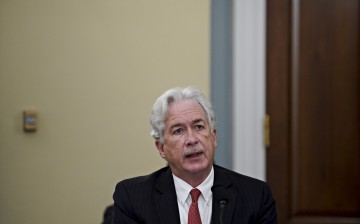 CIA Director William Burns speaks during a House Intelligence Committee hearing on worldwide threats in Washington, D.C., U.S.