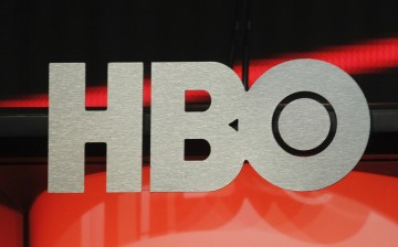 The logo for HBO,Home Box Office, the American premium cable television network, owned by Time Warner, is pictured during the HBO presentation at the Cable portion of the Television Critics Association Summer press tour in Beverly Hills