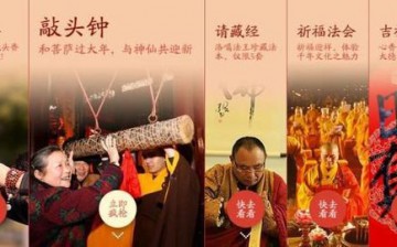 Buddhist and Taoist temples auction prayer beads and services for the upcoming Lunar New Year.